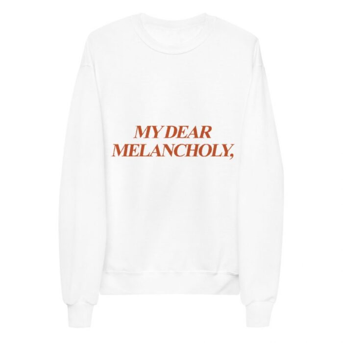 My Dear Melancholy sweatshirt White