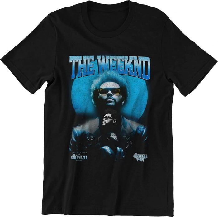 The Weeknd After Hours Till Dawn FM Print T-Shirt