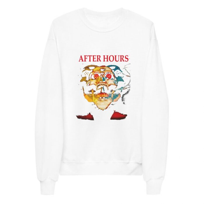 The Weeknd After Hours White Sweatshirt