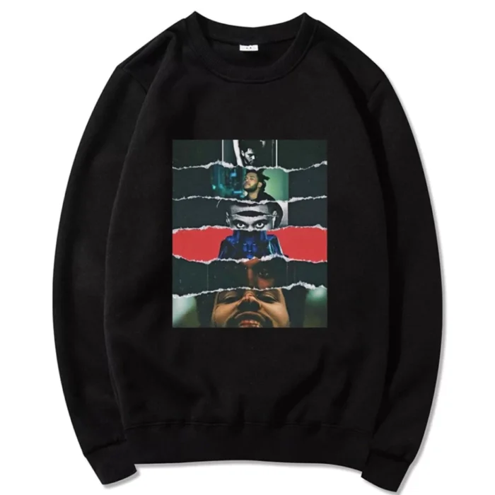 The Weeknd Sportswear Black Sweatshirt